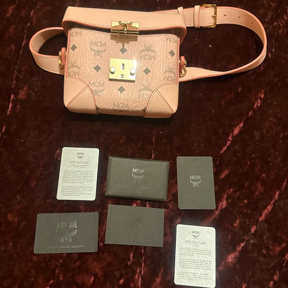 BEAUTIFUL MCM WAIST BAG